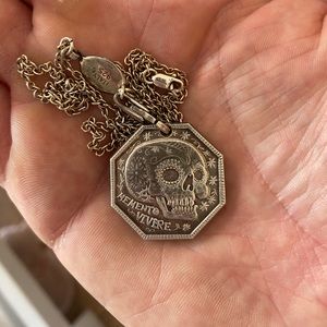 Day of Dead COIN FLIP NECKLACE